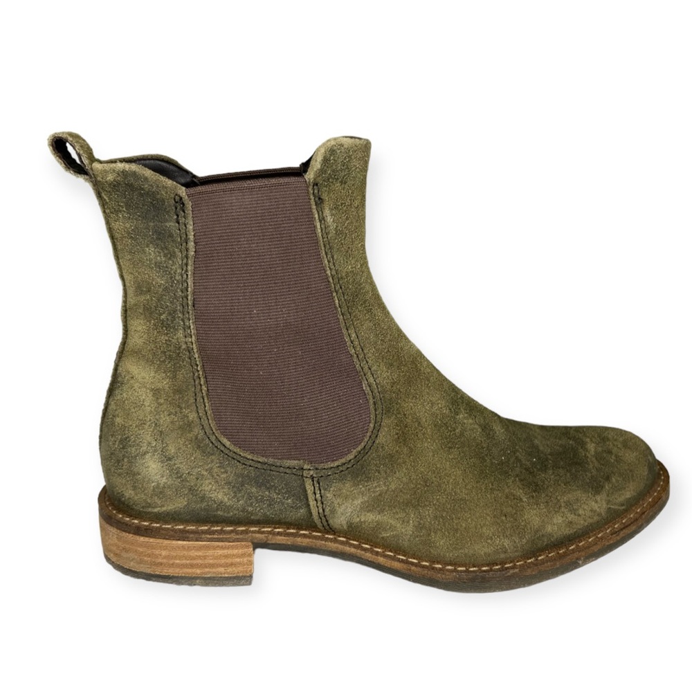 Ecco Olive Ankle Boots